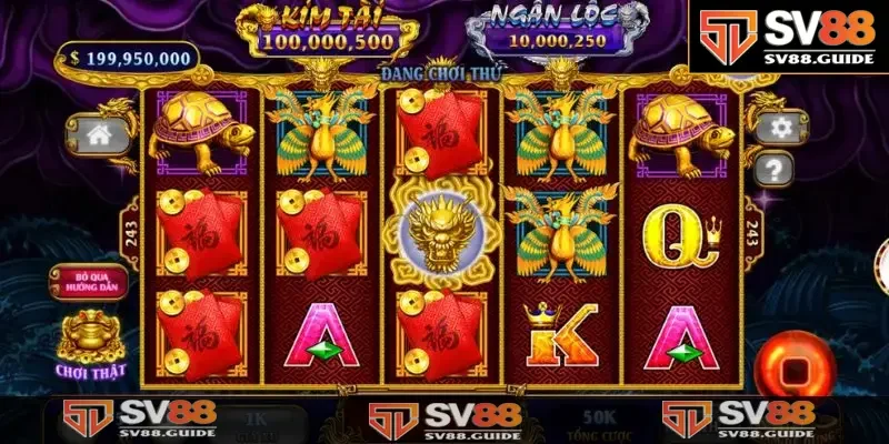 Tổng quan game slots Kho tàng ngũ long