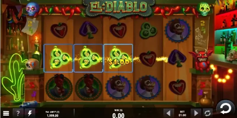 Đường truyền Diablo slots ổn định