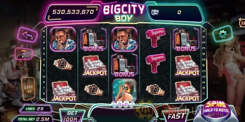 Gameplay vô cùng hoành tráng của Bigcity Boy