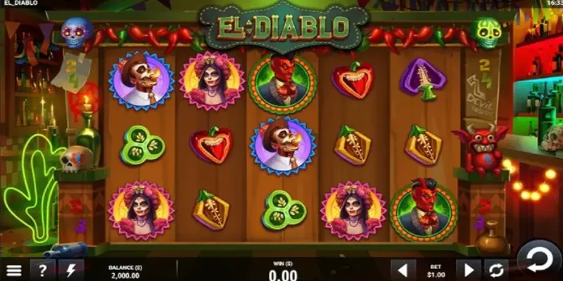 Hình thức cược đa dạng trên Diablo slots